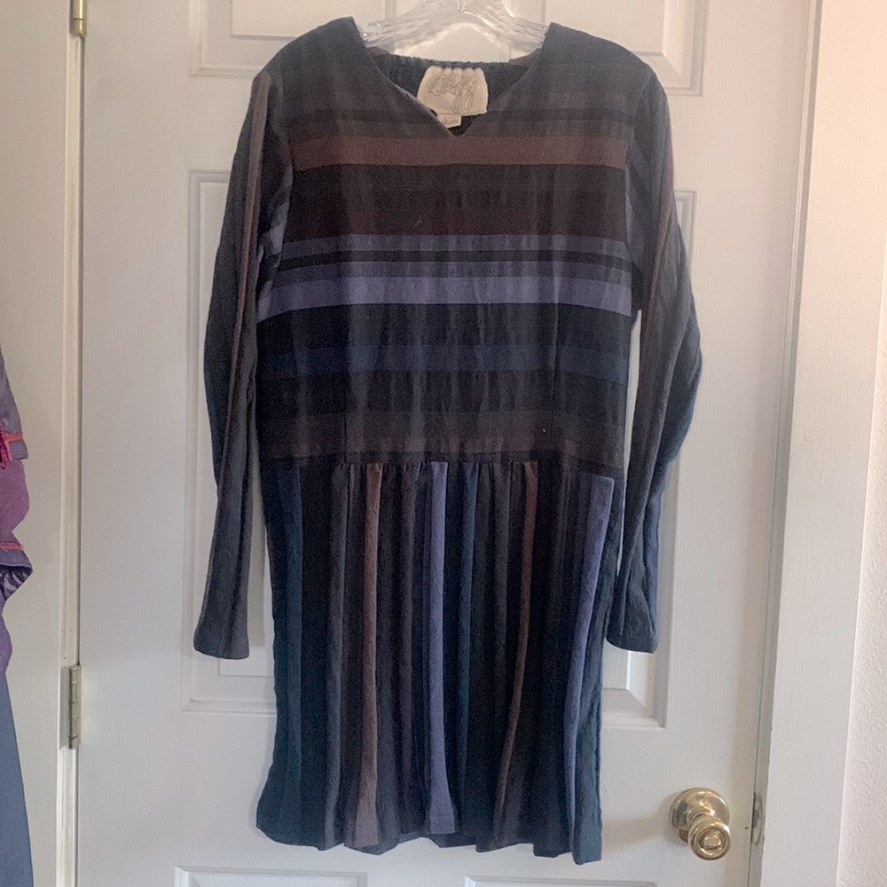Ace & Jig Virginia Dress in Bewitched Stripe L